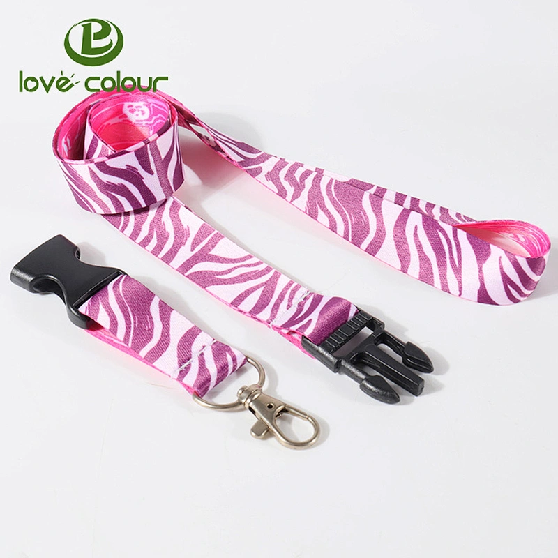 Customized promotion polyester kid cool key lanyards designs