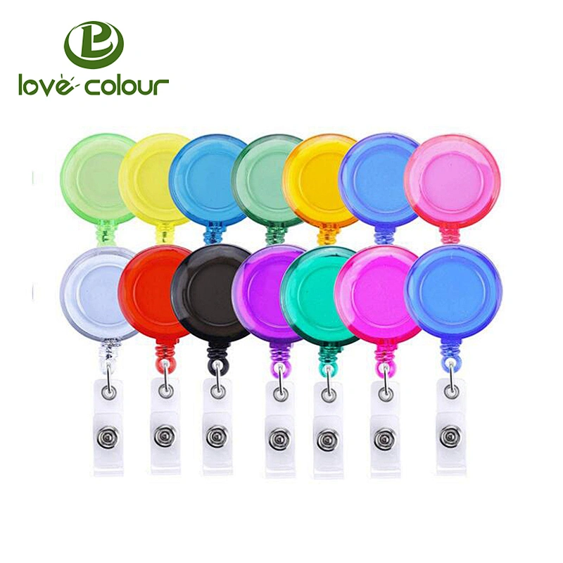 New product customized plastic id badge reel for card holder from factory