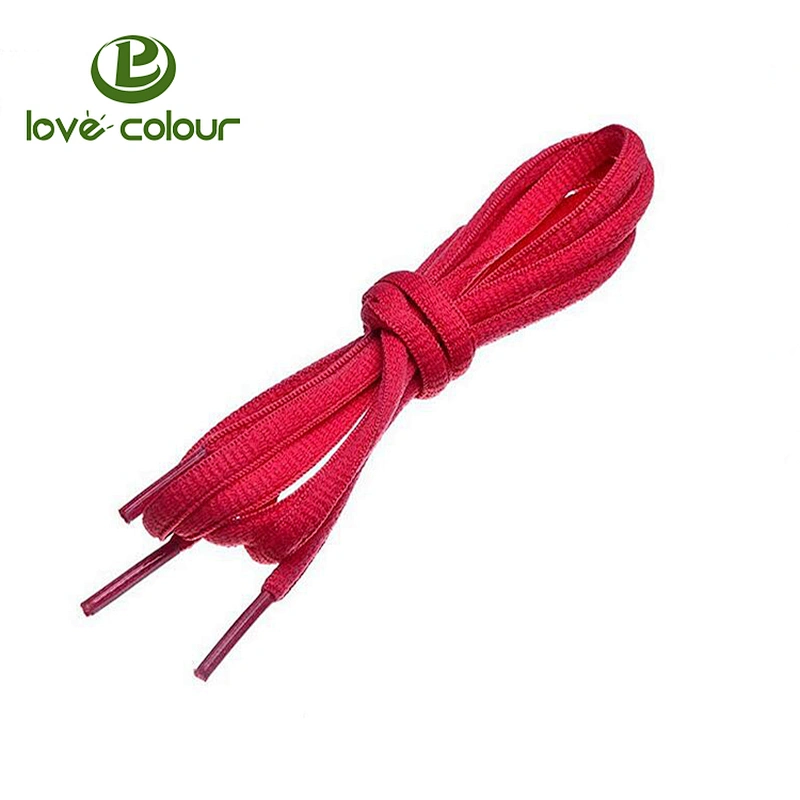 Fashion Eco-friendly Polyester Flat Sports Shoelaces