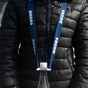 Bottled Holders: Plastic Holders For Bottled Drink Lanyards or Neck Straps Making