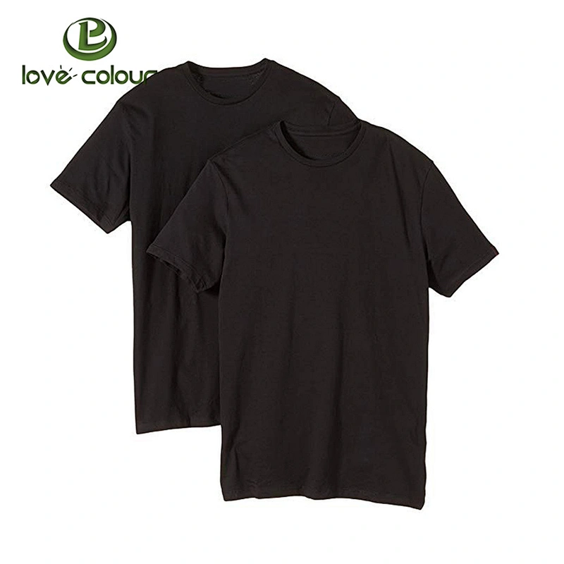 Factory Price Custom Solid Colors 100% Cotton T-Shirts For Women / Men