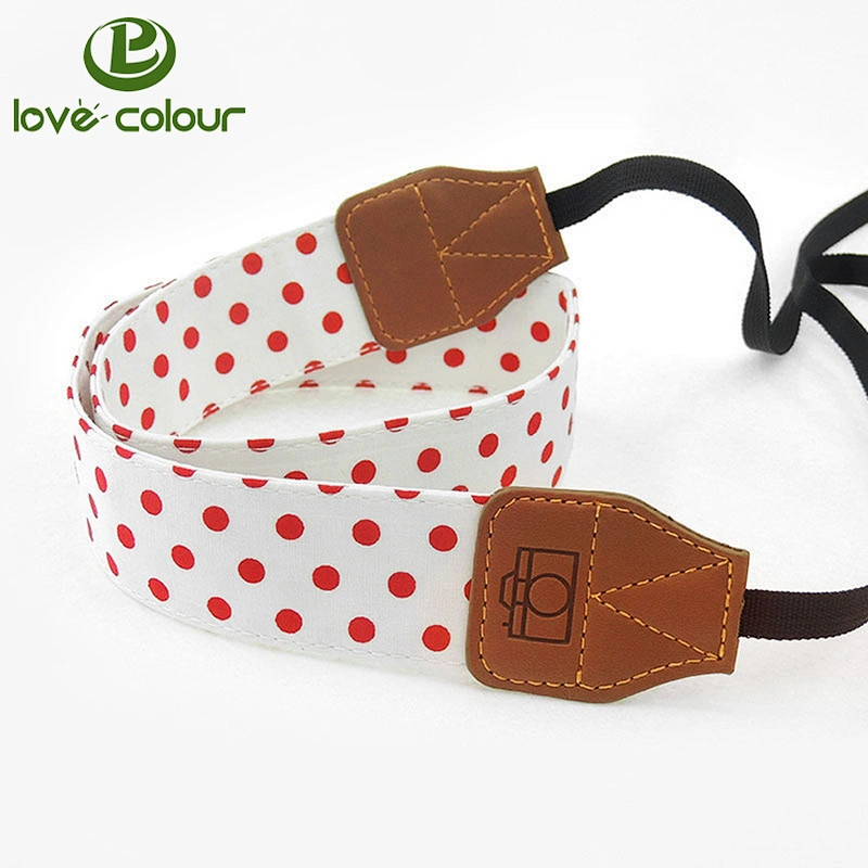 Sample free custom smooth camera neck strap with printing logo