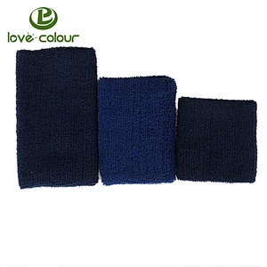 Custom Embroidery Terry Cotton Wristband/Sweatband