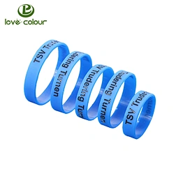 Promotional Customized Cheap Wrist Bands Silicone Rubber