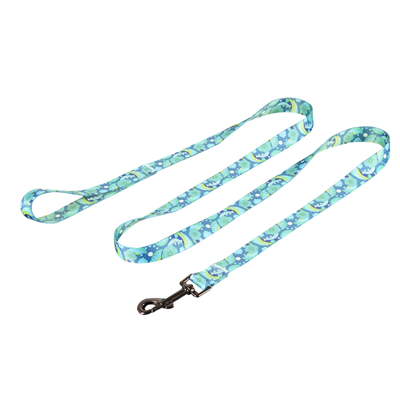 Durable Polyester Walking Pet Leashes With sublimation printing