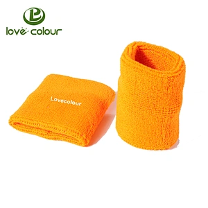 Bulk custom basketball wrist sweatbands cotton wristband