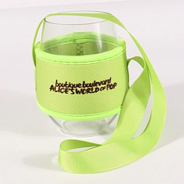 Wholesale cheap custom Special cup holder with different lanyards