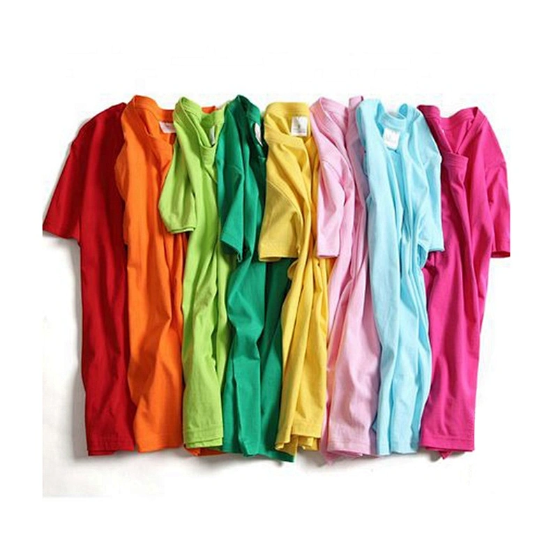Factory cheap custom soft short sleeve plain men cotton t shirt