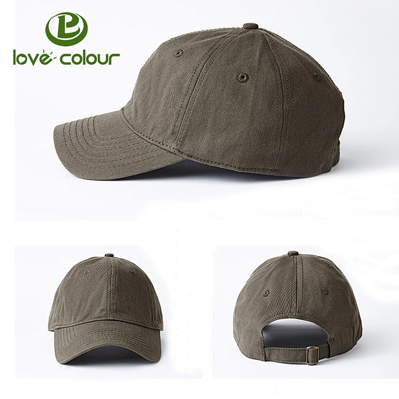 Professional custom soft material plain baseball cap dad hat without logo