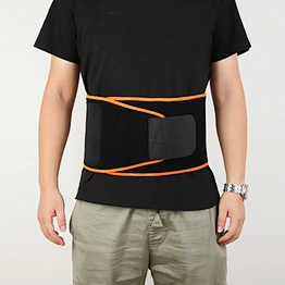 Abdominal Trainer Waist Trimmer Belt Sweat Wrap Low Back and Lumbar Support