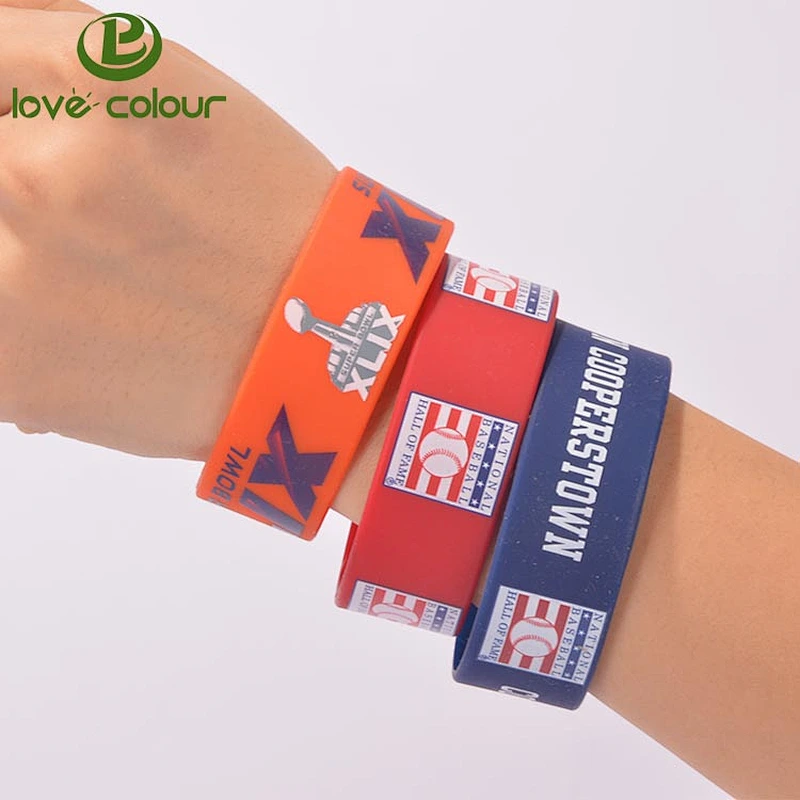 Promotional Silicone wristband,UV Silicone Bracelet from China
