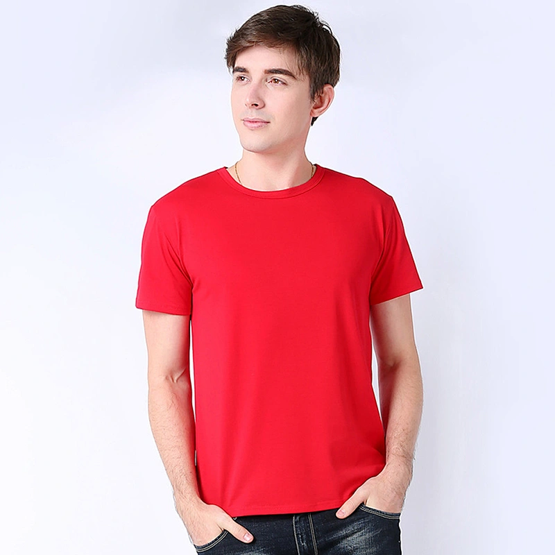 Factory OEM & ODM custom made pure cotton polyester t shirt for promotion