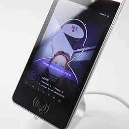 Security face recognition machine for time attendance access control with temperature rfid sensor