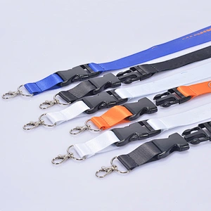 Symposium Multi-functional lanyard with safety breakaway clip