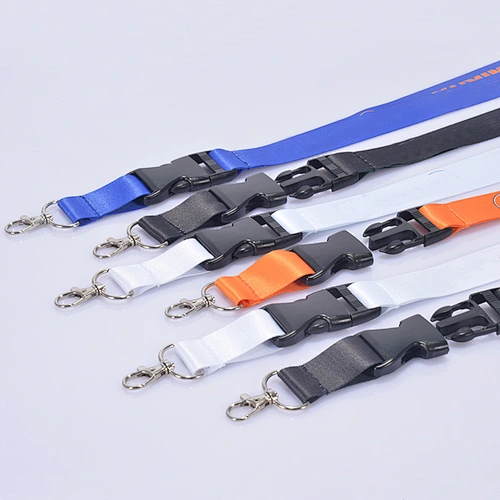 Symposium Multi-functional lanyard with safety breakaway clip