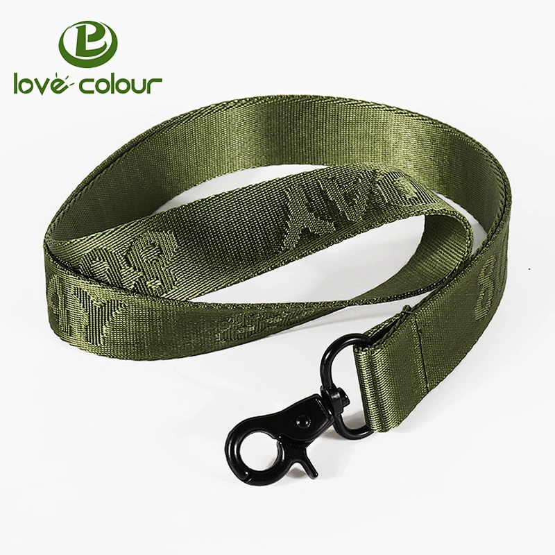 Custom nylon 20mm lanyard strap
