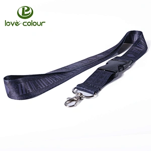 Flat Polyester Cheap Personalized Single Custom Printing Lanyard with Safety Buckle