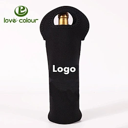 Custom 3mm foam neoprene insulated wine bottle cooler stubby holder