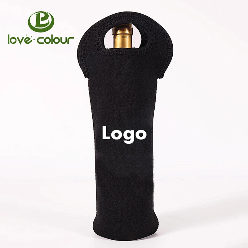 Custom 3mm foam neoprene insulated wine bottle cooler stubby holder