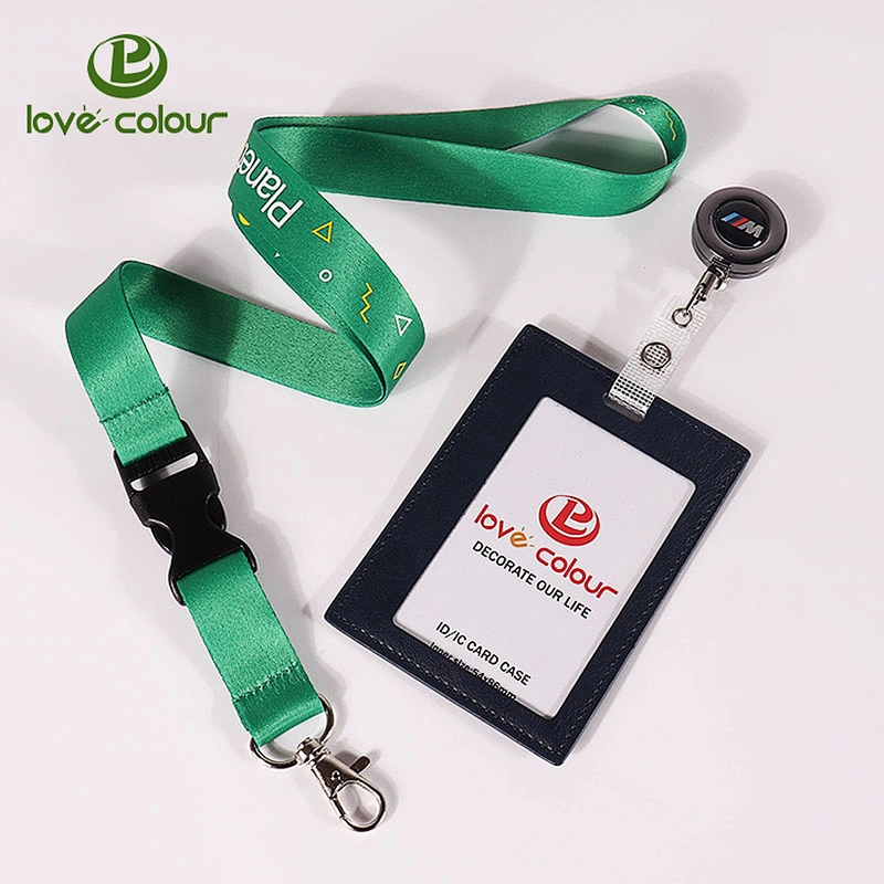 Badge lanyards used for holding badge holders