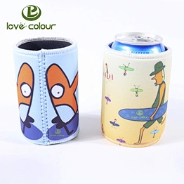 Insulated Sublimation Neoprene 330ML Custom Logo Can Cooler