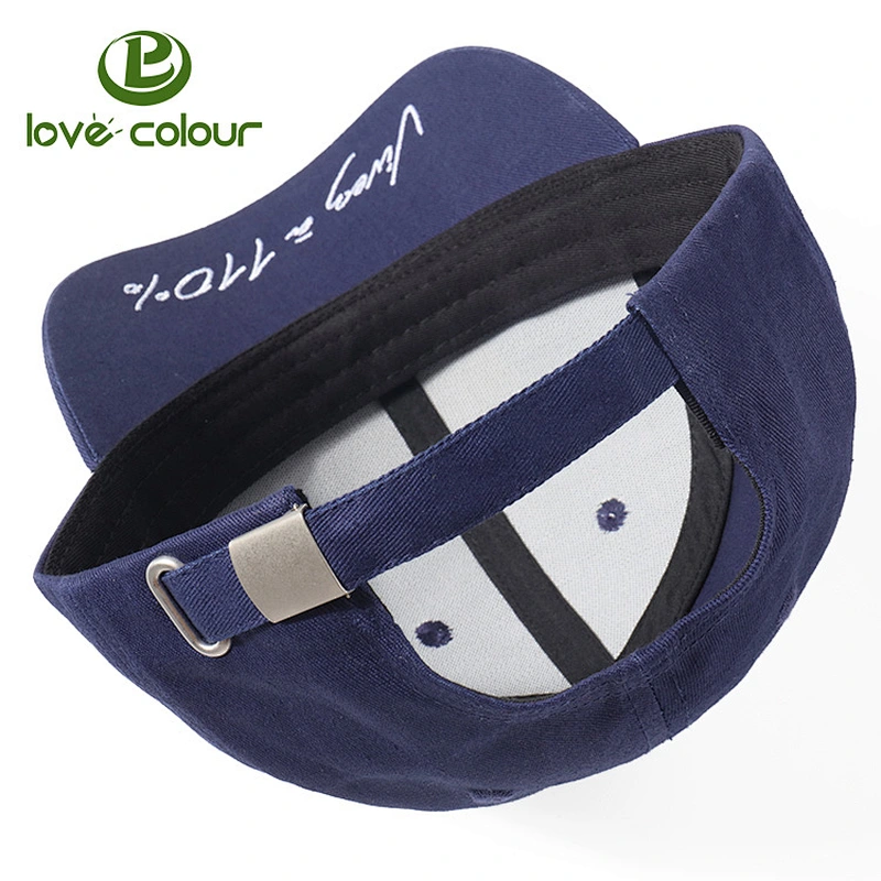 Custom 100% cotton 6 panel plain sports caps baseball cap men hat