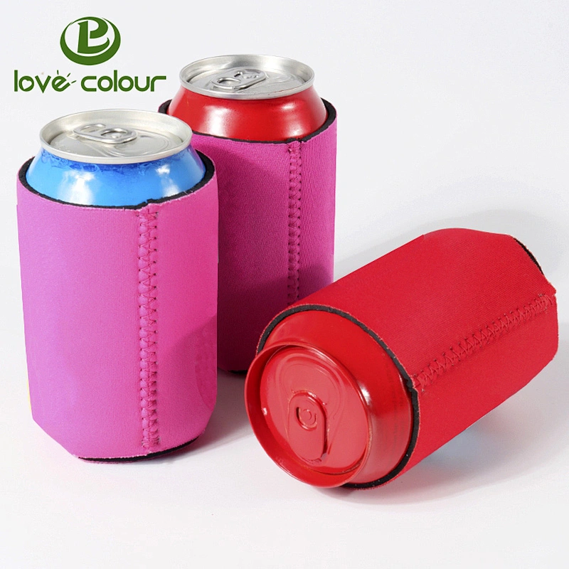 Personalized soft neoprene insulated beer can coler for party