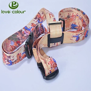 Wholesale High Quality 4.2 Meters Length Long Cross Luggage Strap Belt Travel Luggage Packing Strap