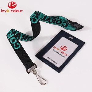 Polyester id card lanayrd strap for event meeting