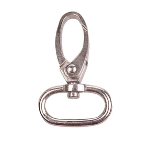 Bulk metal belt buckle for lanyard