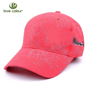 Best selling unique red baseball cap made in china