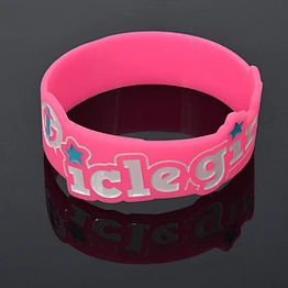 Autism awareness silicone wristband/silicon bracelet fill in color