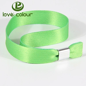 Sublimation printing polyester VIP wristbands with event logo