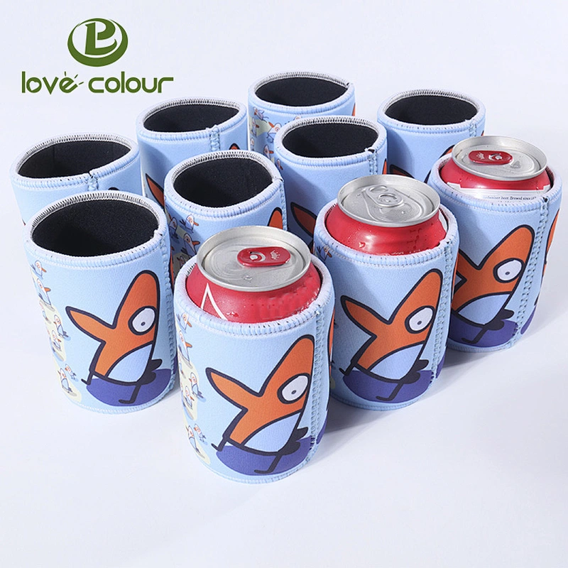 3mm Portable Foldable Insulated Neoprene Beer Cooler