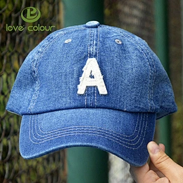 Women's Cowboy Denim Baseball Cap Sports Outdoor Casual Hat in Guangzhou