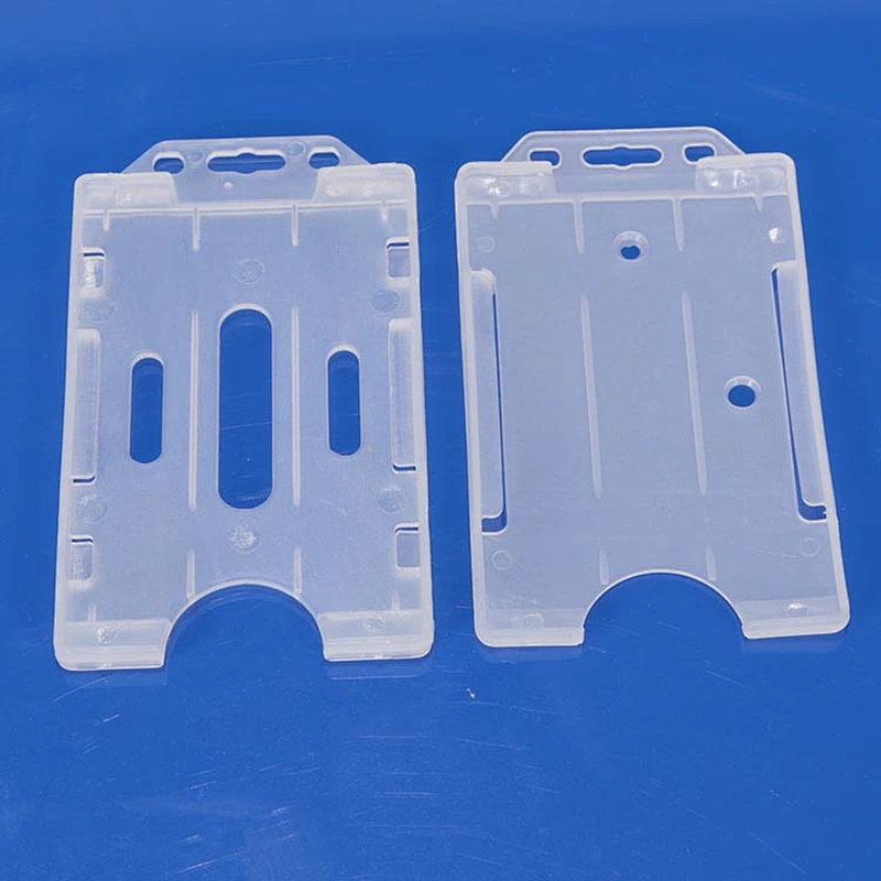 Custom cheap price plastic sliding card holder