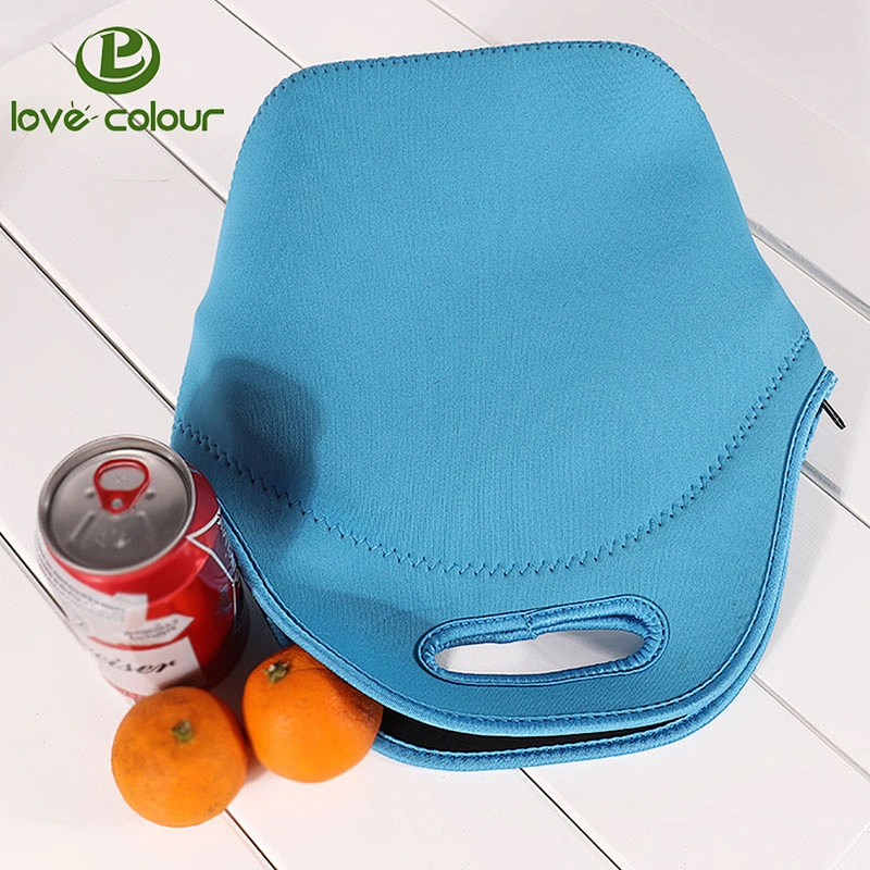 Solid Color Custom Kids Insulated Neoprene Lunch Bag