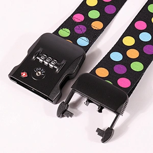 New Combination Safe TSA Luggage Suitcase Strap Belt for Wholesale