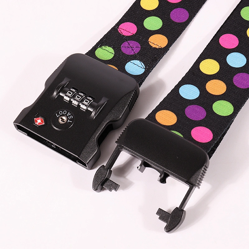New Combination Safe TSA Luggage Suitcase Strap Belt for Wholesale