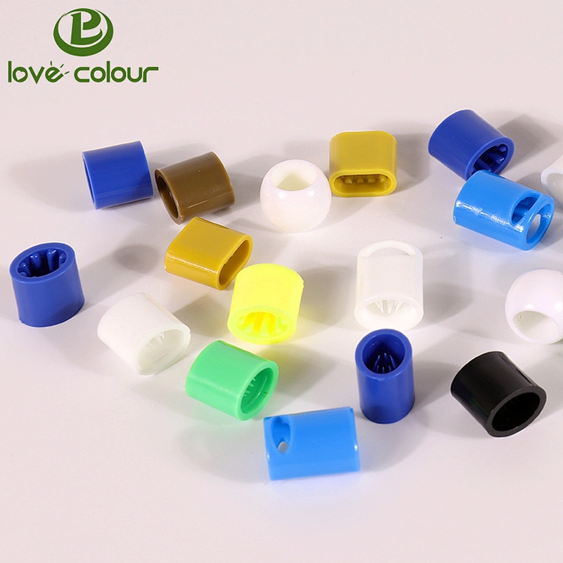 Colorful One way plastic snap closure wristband lock for wholesale