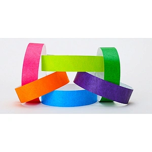 Custom Printed PVC Vinyl Wristband/One Off Wrist band For Ticket