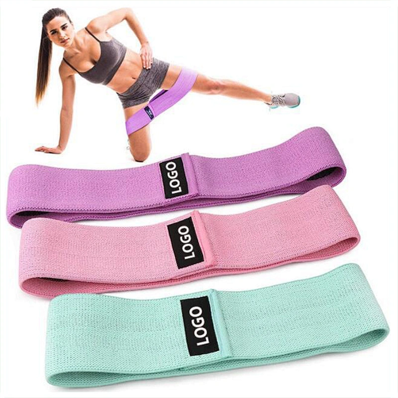 Cheap wholesale fabric elastic equipment resistance band exercises Bands