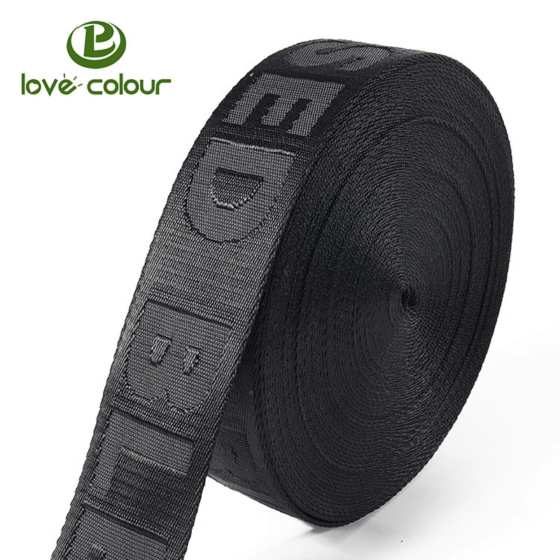 Lovecolour custom 50mm nylon webbing straps for seat belt
