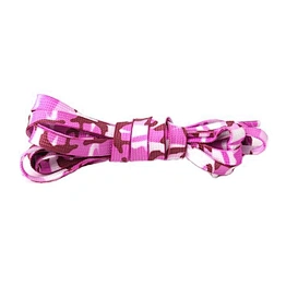 Wholesale custom your own brand polyester printed bulk shoelaces for promotional