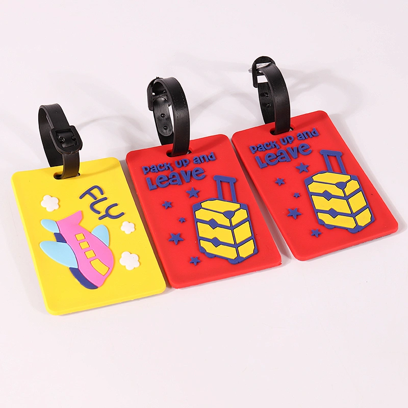 Funny travel luggage tags with custom logo
