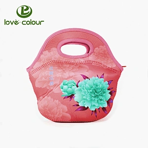 Custom Insulated Neoprene Lunch Bags Picnic Lunch Tote Bag Boxes for Kids Adults Women Men Work or Travel Use