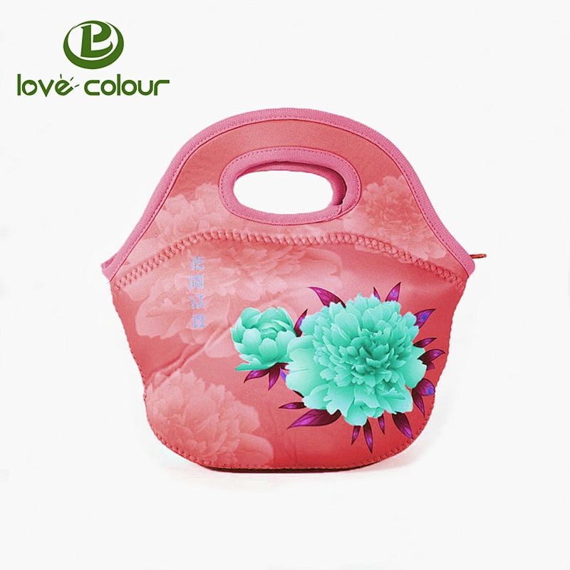 Custom Insulated Neoprene Lunch Bags Picnic Lunch Tote Bag Boxes for Kids Adults Women Men Work or Travel Use