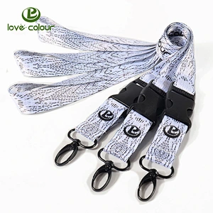 Cheap Wholesale Breakaway Promotion Custom Printed Polyester Lanyard