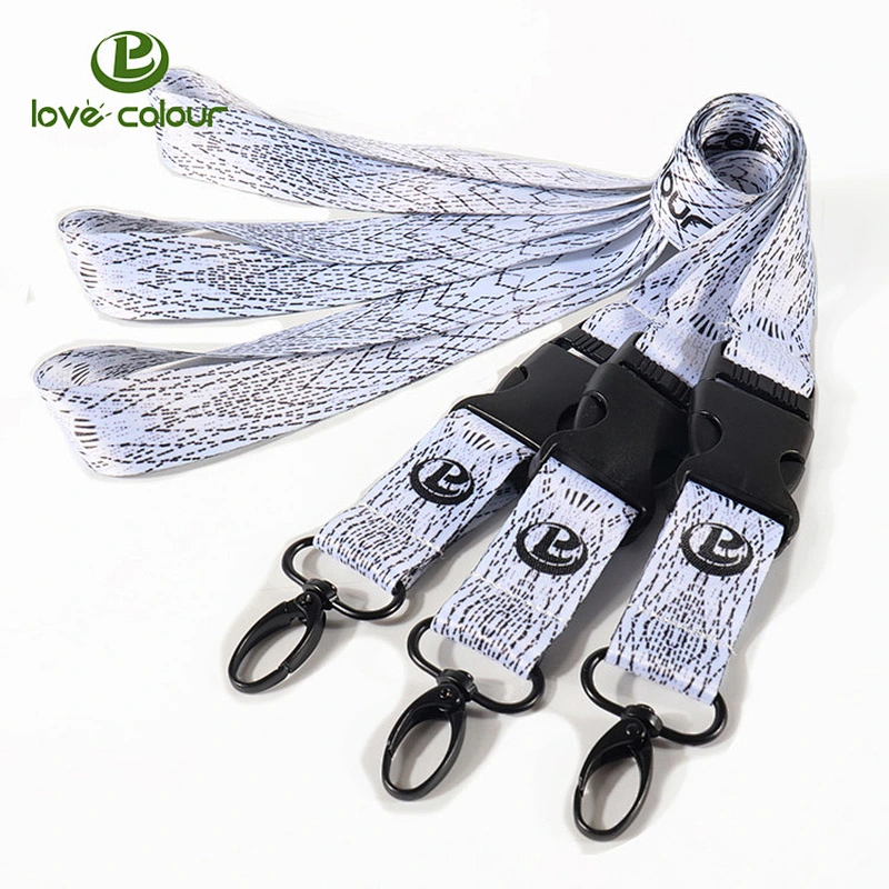Cheap Wholesale Breakaway Promotion Custom Printed Polyester Lanyard