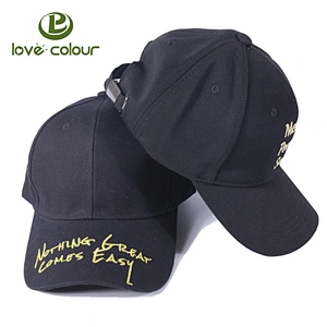 Adjustable Cotton Breathable Eyelets Baseball Hat With Custom Logo